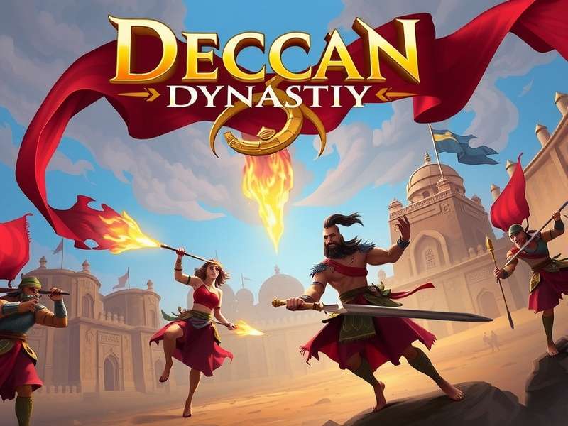 Deccan Dynasty Adventure Game Banner